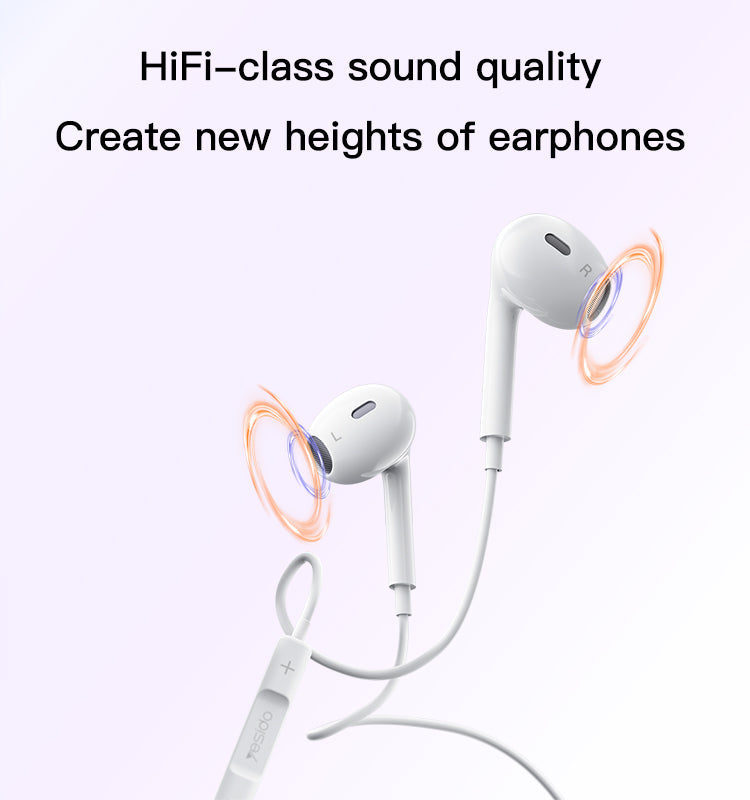 YH39 Yesido® 3.5mm Plug Earphone Electrix Drive YH39