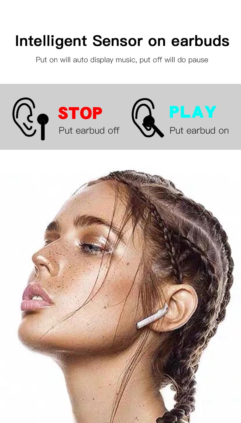 TWS wireless earbuds how to connect