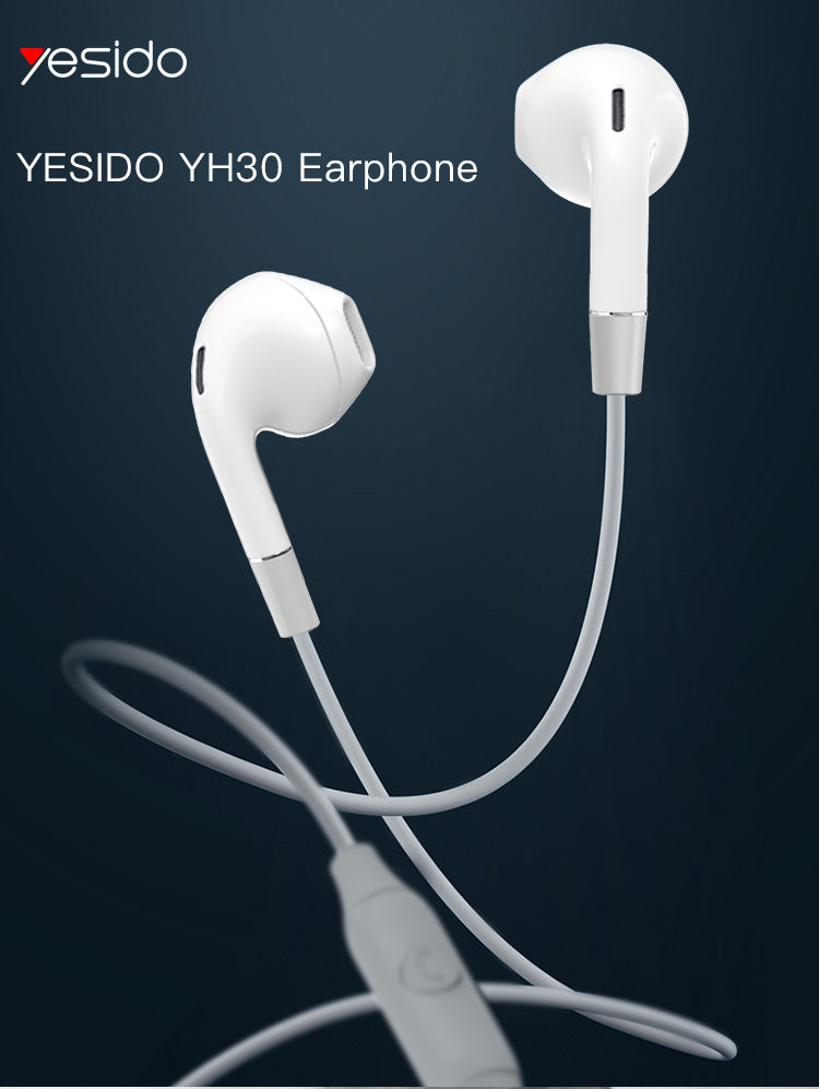 YH30 Yesido® 3.5mm port earphine Electrix Drive YH30