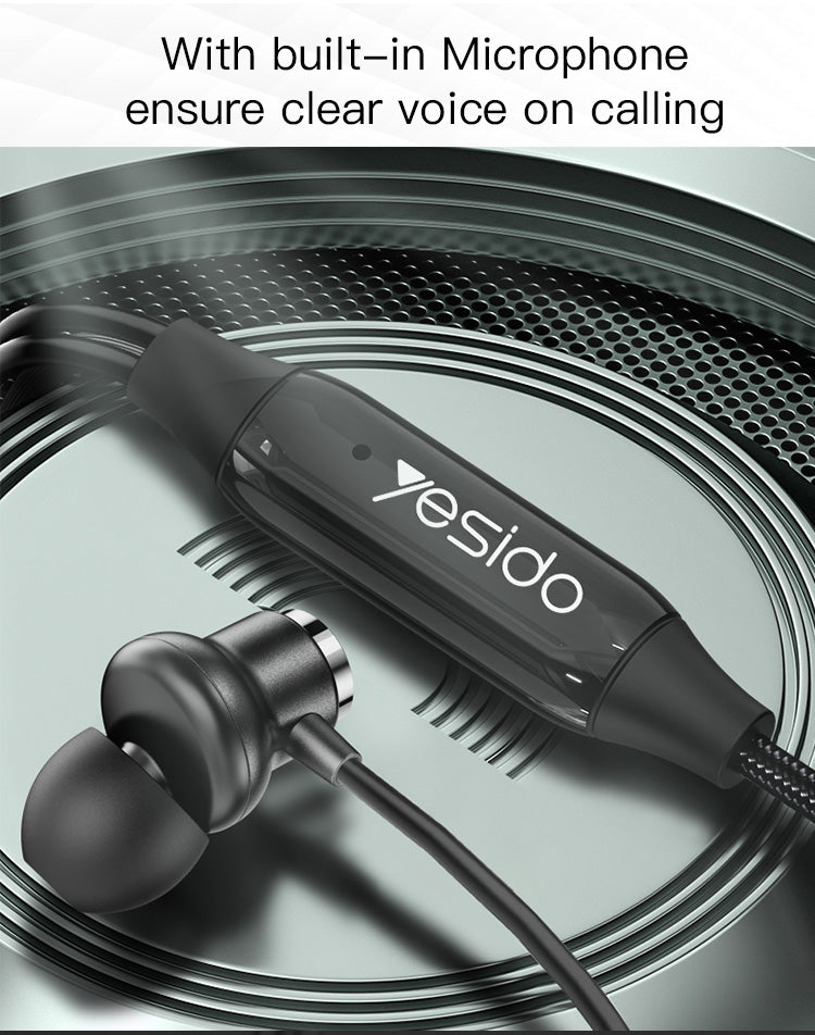 YH31 Yesido® 3.5mm port earphine Electrix Drive YH31