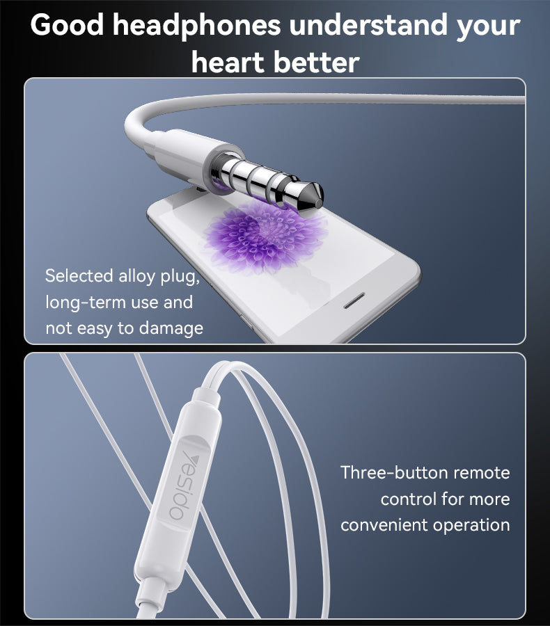 Best in ear type earphone wired