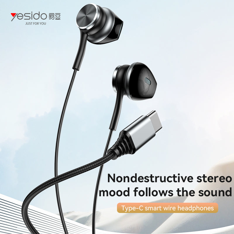 Yesido® Type C Earphones