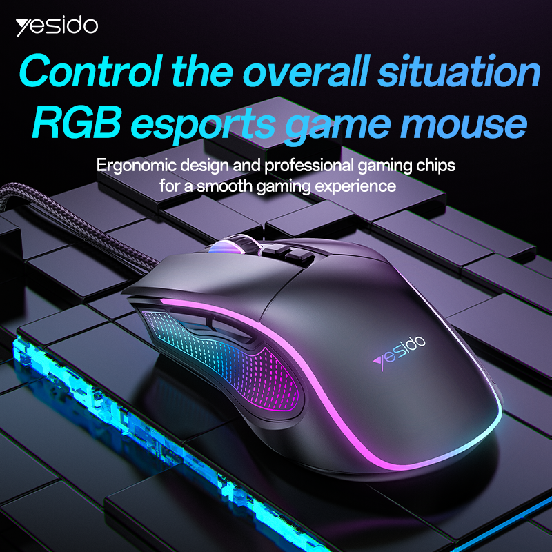 KB20 Yesido® Wired gaming mouse Electrix Drive KB20