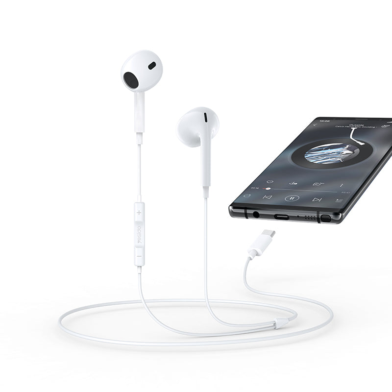 YH38 Yesido® Type-C Plug Earphone Electrix Drive YH38