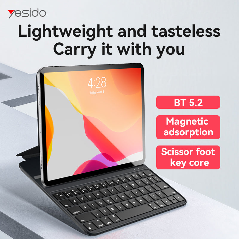 KB22/KB23 Yesido® Bluetooth IPad double-sided clip 10th generation/11" keyboard Electrix Drive KB22 23