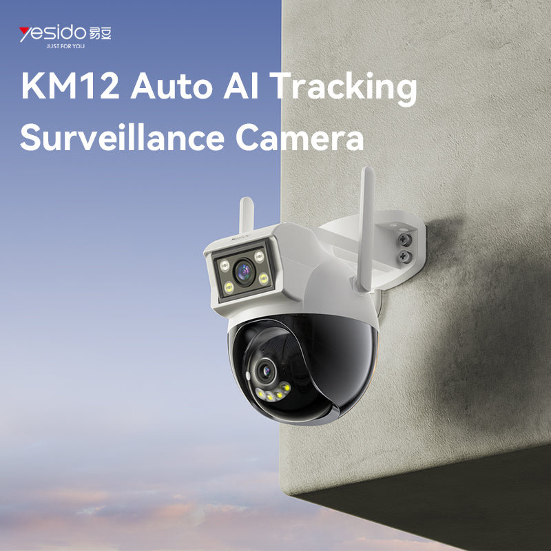 KM12 Yesido® Dual Camera 2.4G 4MP Electrix Drive KM12