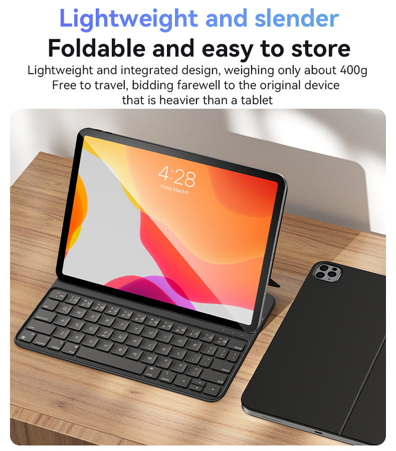 KB22/KB23 Yesido® Bluetooth IPad double-sided clip 10th generation/11" keyboard Electrix Drive KB22 23