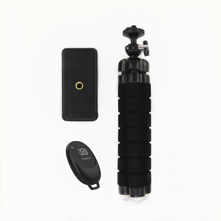 YX001 Phone Tripod Flexible Phone Tripod with Wireless Remote, Mini Tripod Stand for Camera GoPro/Mobile YX001