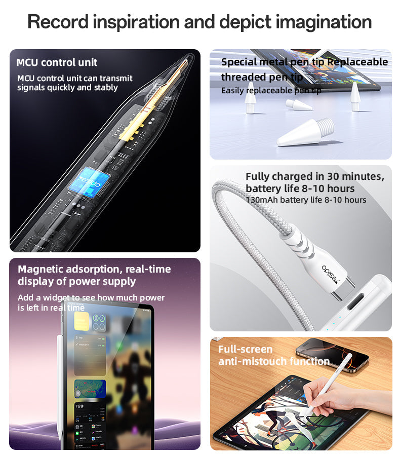 ST17 Yesido® Tablet capacitive pen for iPad Electrix Drive ST17