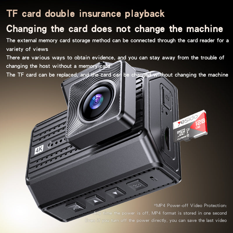 KM15 Yesido® Dual Dash Cam Electrix Drive KM15
