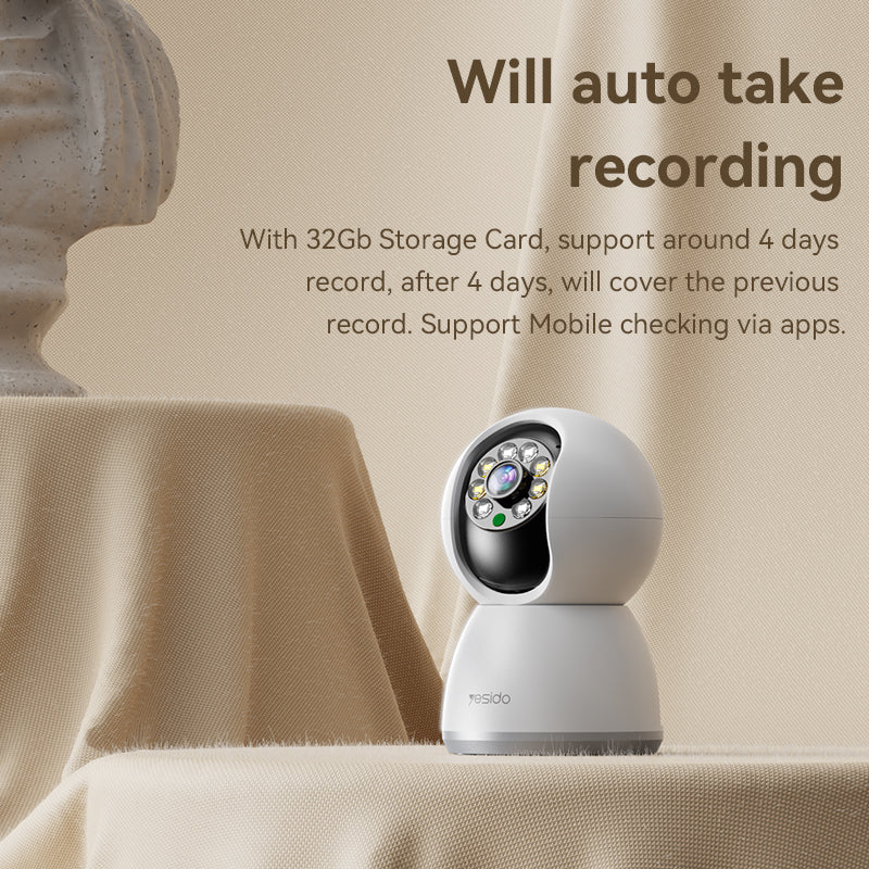 KM11 Yesido® Indoor Camera 2.4G 3MP Electrix Drive KM11