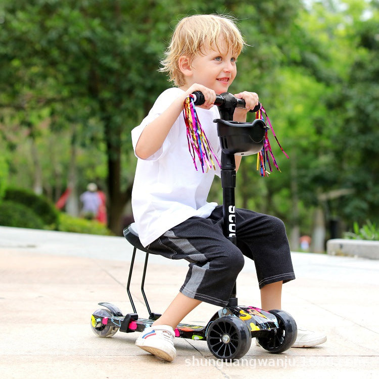 three wheels kick scooter