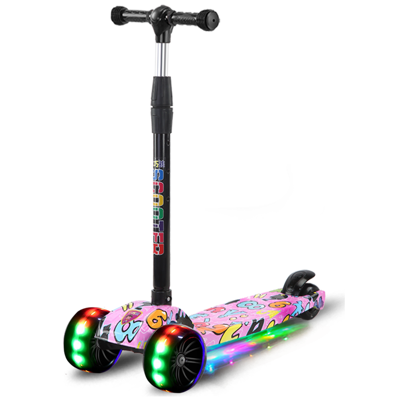 3-wheel kick scooter