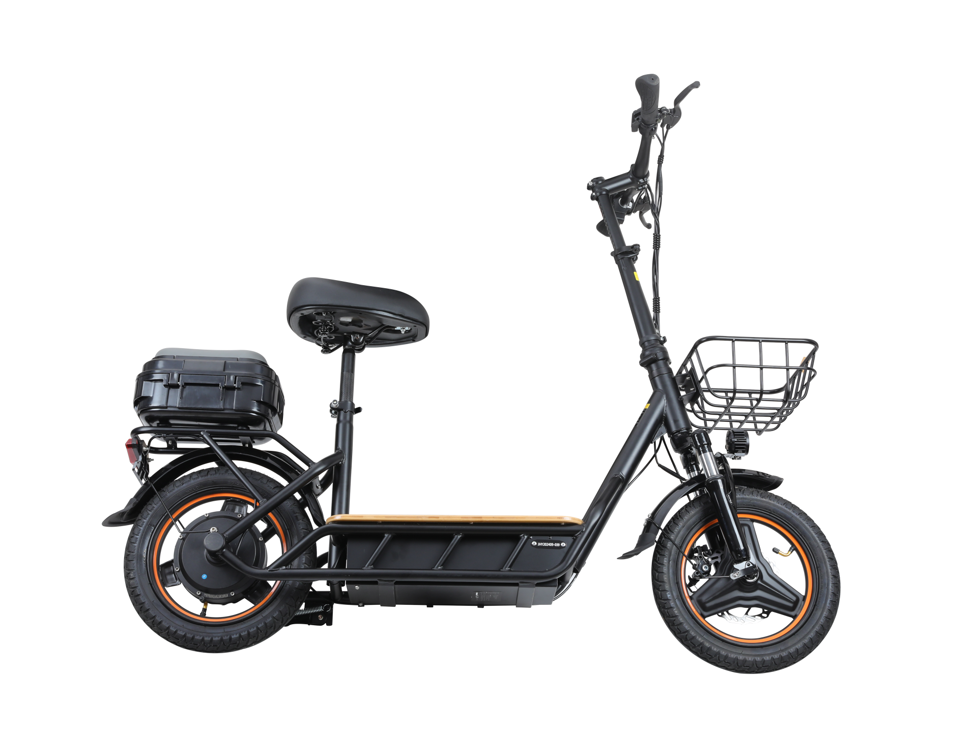 H-14 14" Electric Scooter with Inflatable Tire JUHAOYONG H14