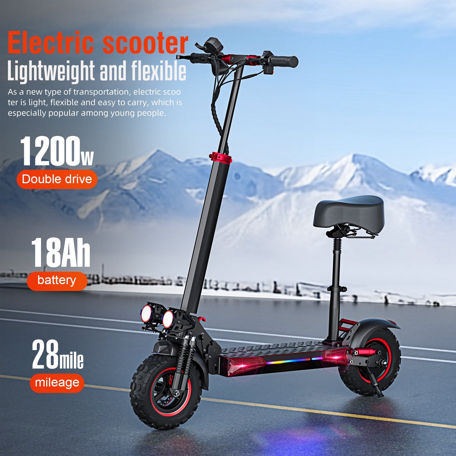 J-11 11" Electric Scooter off-road tire JUHAOYONG J-11