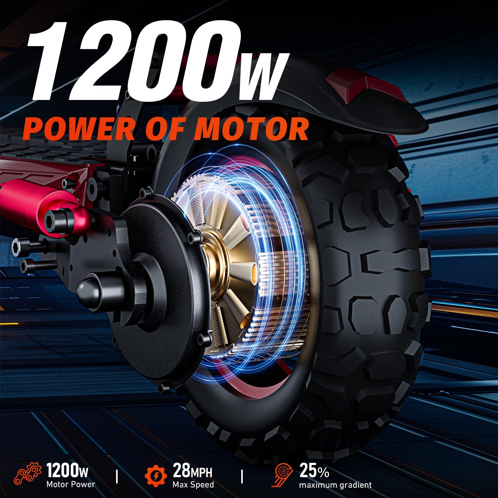 J-11 11" Electric Scooter off-road tire JUHAOYONG J-11