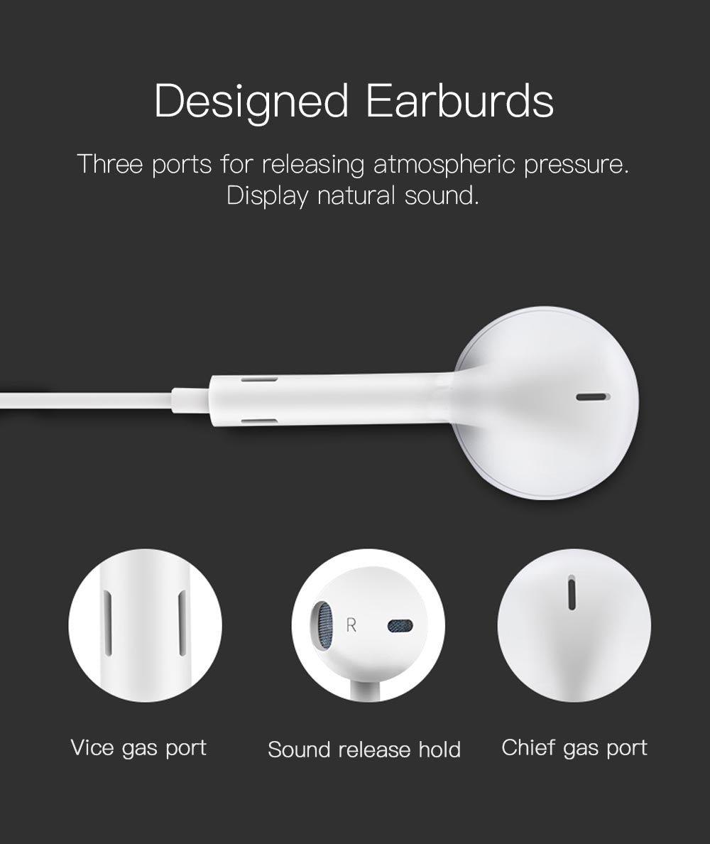 YH09 Yesido® Earphone,3.5mm plug earphone Electrix Drive YH09