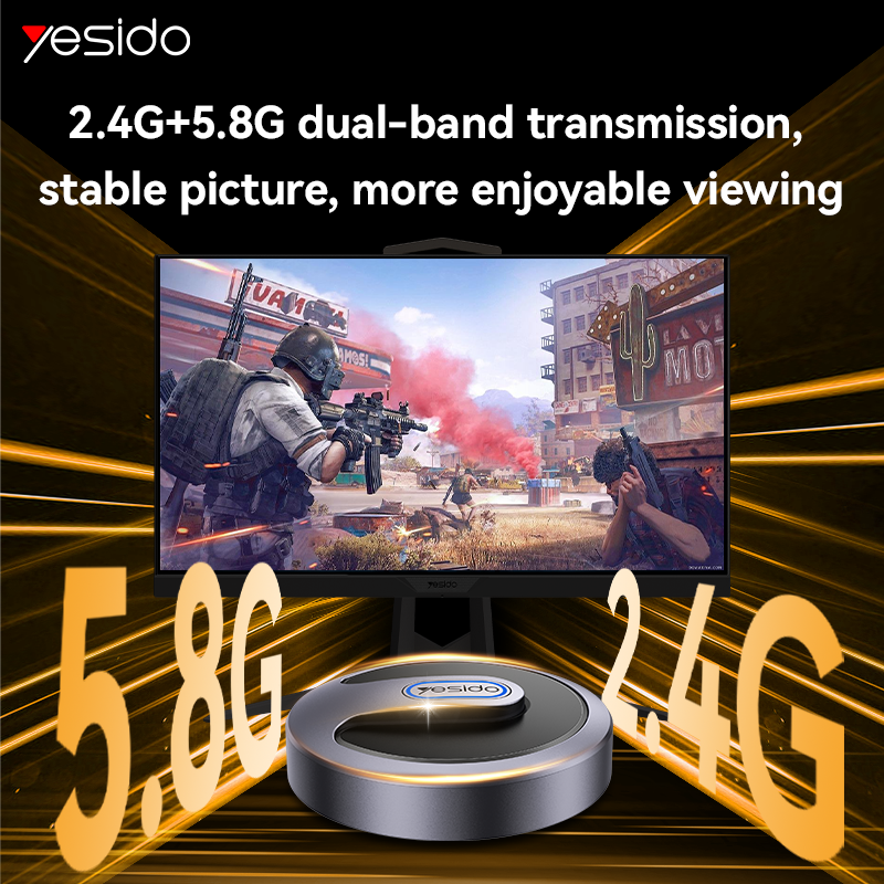 TV15 Yesido® 2.4G&5G Wireless projector TV15
